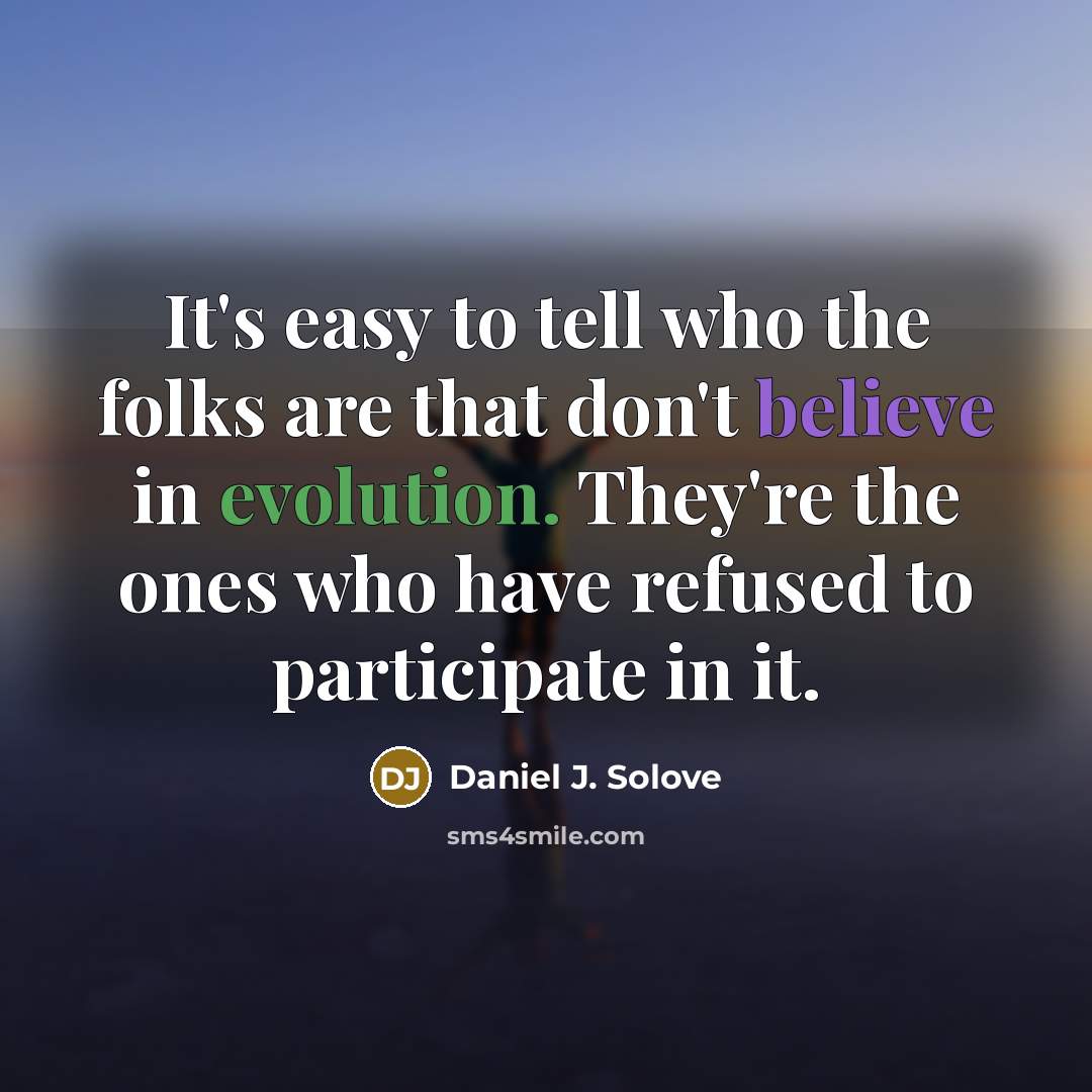 “It's easy to tell who the folks are that don't…” quote by Daniel J. Solove