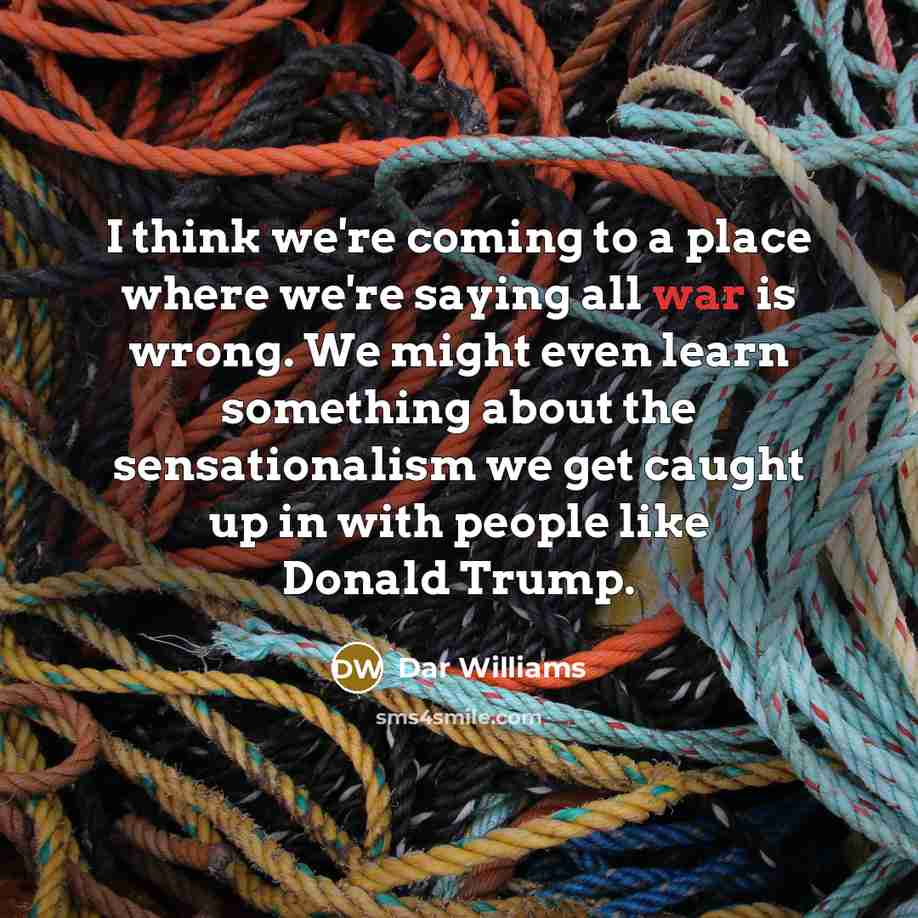 “I think we're coming to a place where we're saying…” quote by Dar Williams