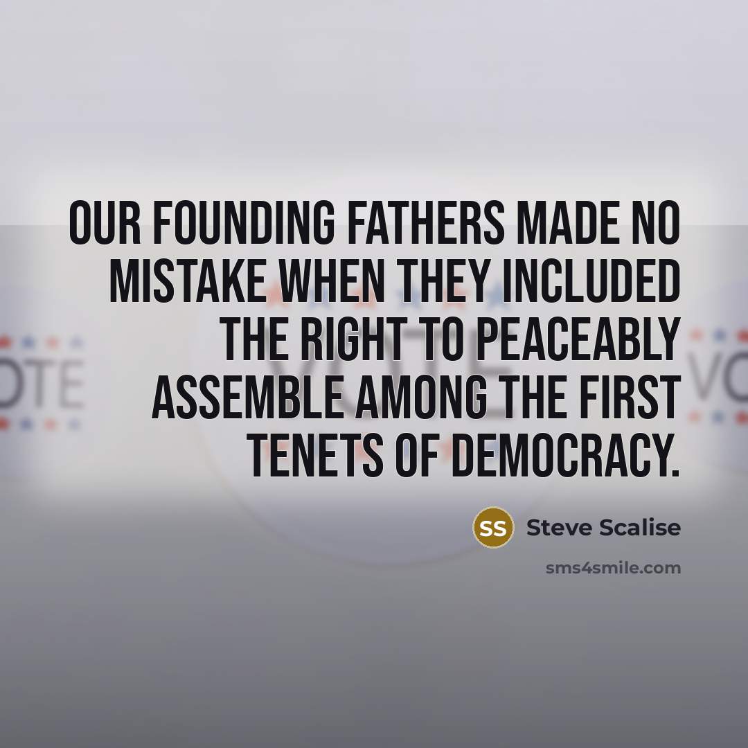 “Our founding fathers made no mistake when they included the…” quote by Steve Scalise