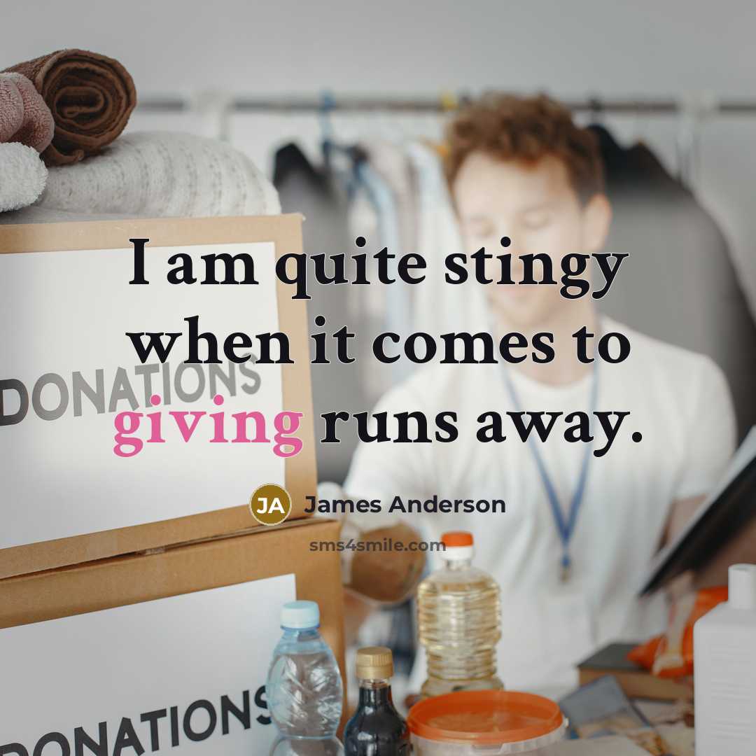 “I am quite stingy when it comes to giving runs…” quote by James Anderson