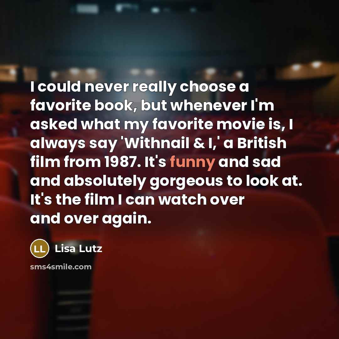 “I could never really choose a favorite book, but whenever…” quote by Lisa Lutz