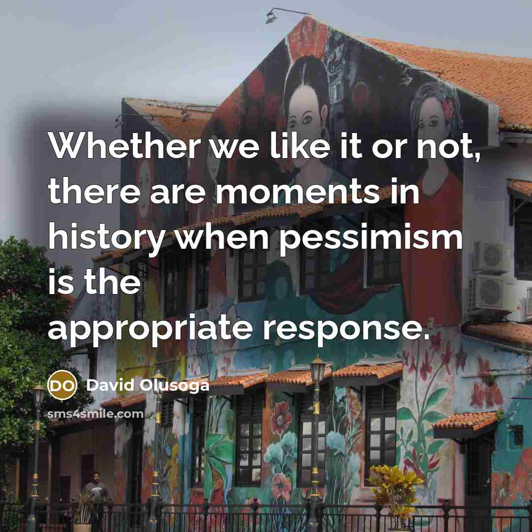 “Whether we like it or not, there are moments in…” quote by David Olusoga