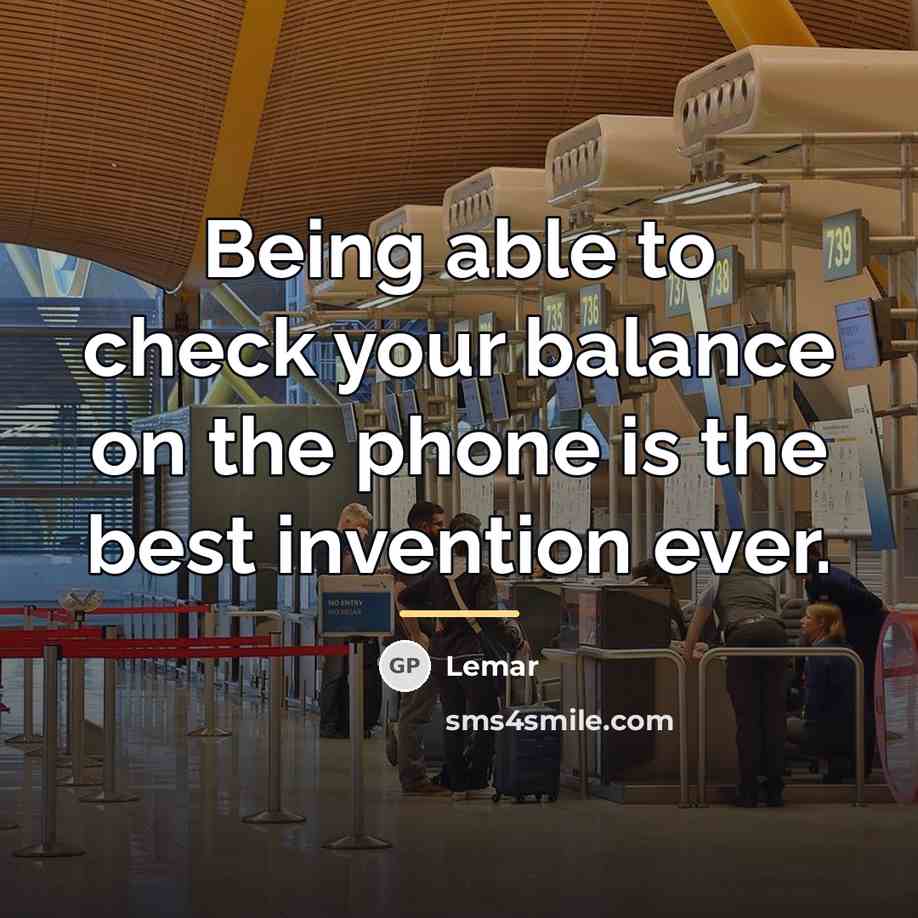 “Being able to check your balance on the phone is…” quote by Lemar