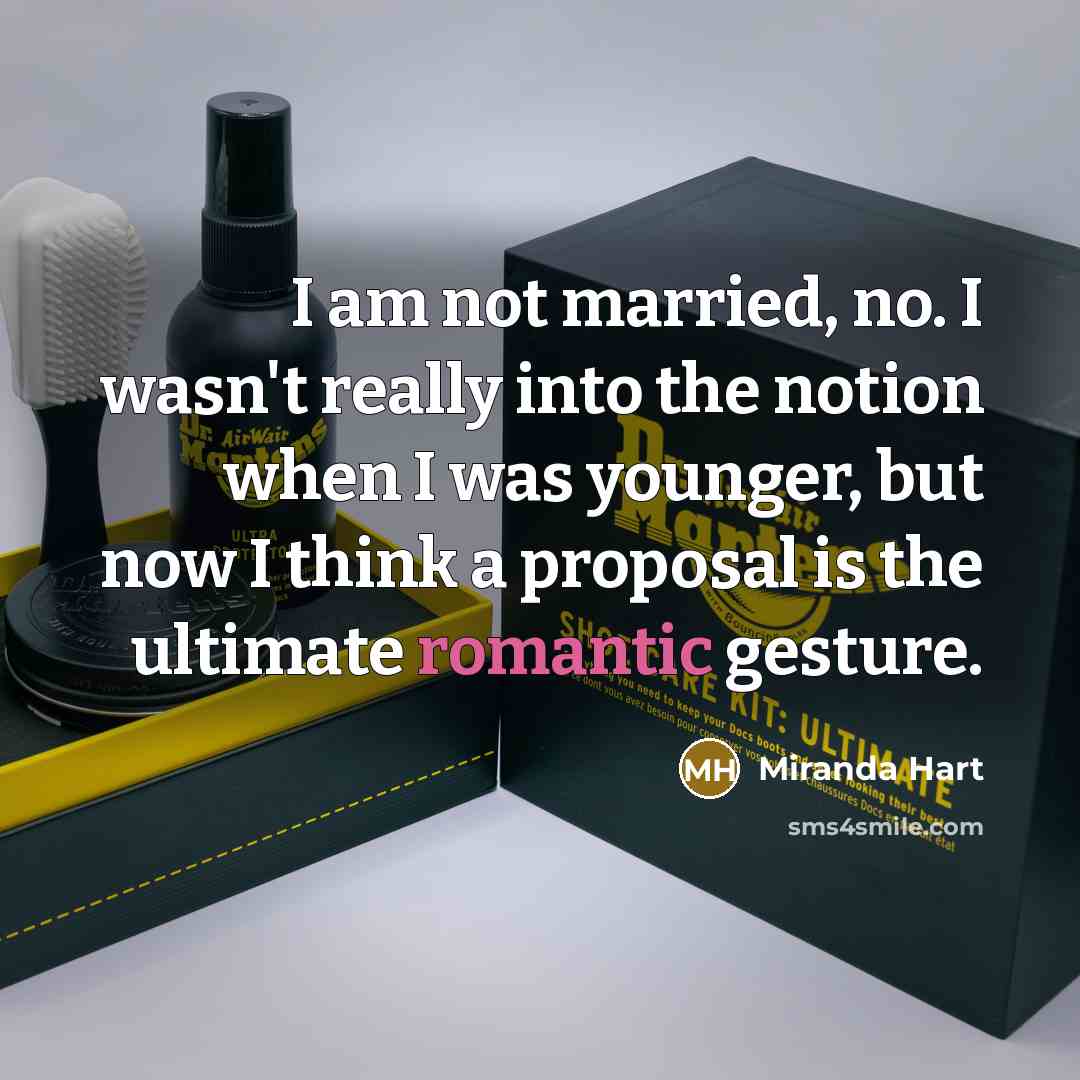 “I am not married, no. I wasn't really into the…” quote by Miranda Hart