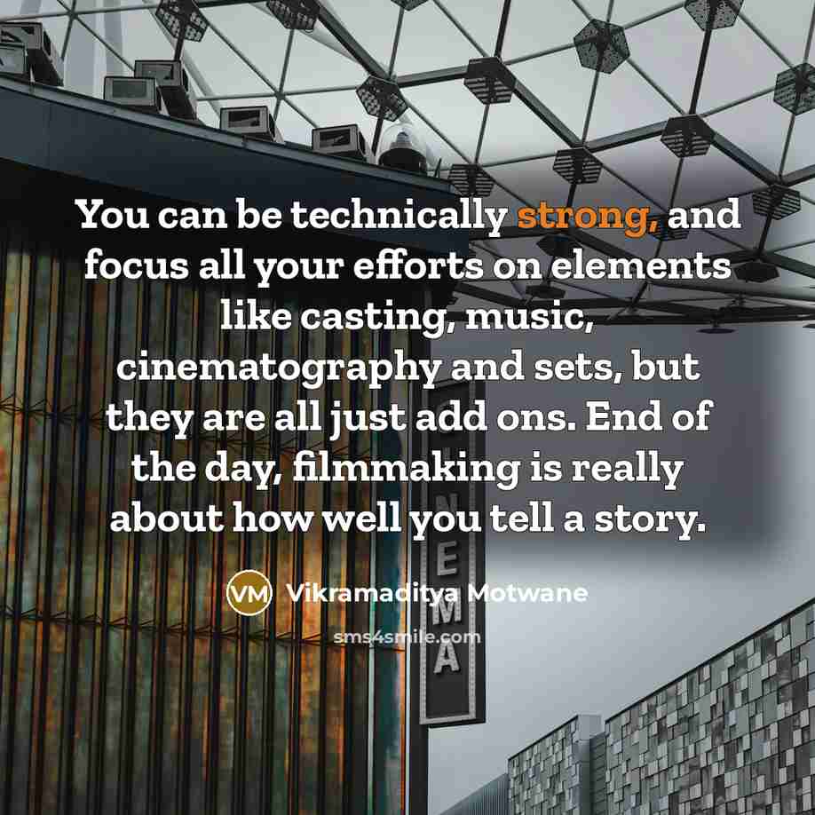 “You can be technically strong, and focus all your efforts…” quote by Vikramaditya Motwane