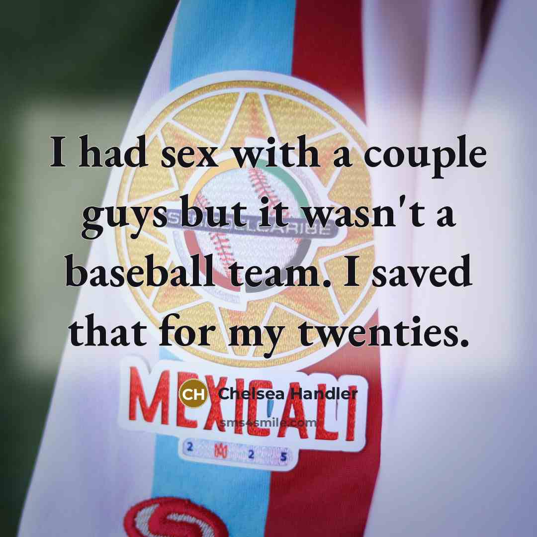 “I had sex with a couple guys but it wasn't…” quote by Chelsea Handler