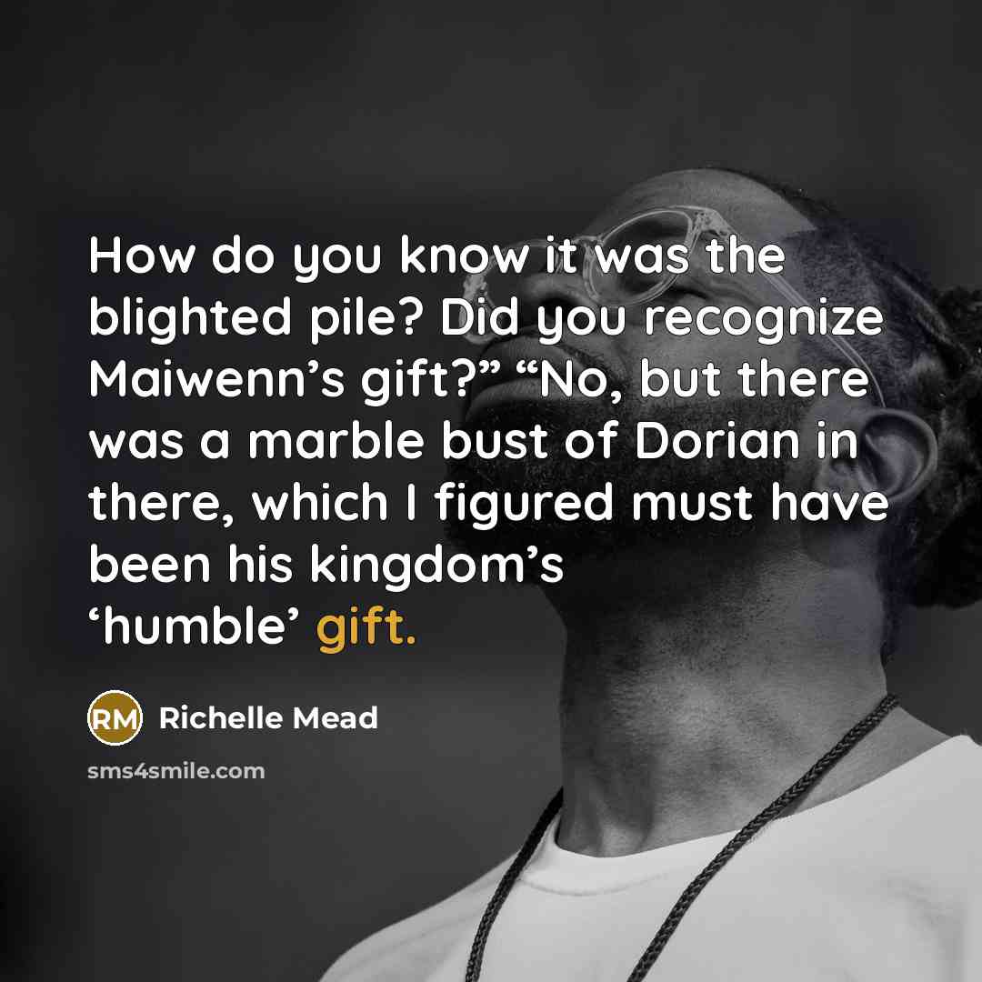 “How do you know it was the blighted pile? Did…” quote by Richelle Mead