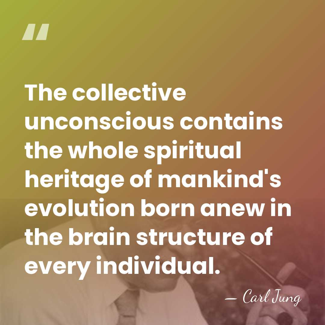 The collective unconscious contains the whole spiritual heritage of mankind's evolution born&hellip; - Carl Jung