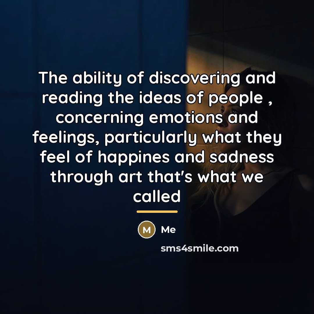 “The ability of discovering and reading the ideas of people…” quote by Me