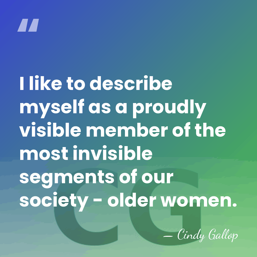 I like to describe myself as a proudly visible member of the&hellip; - Cindy Gallop