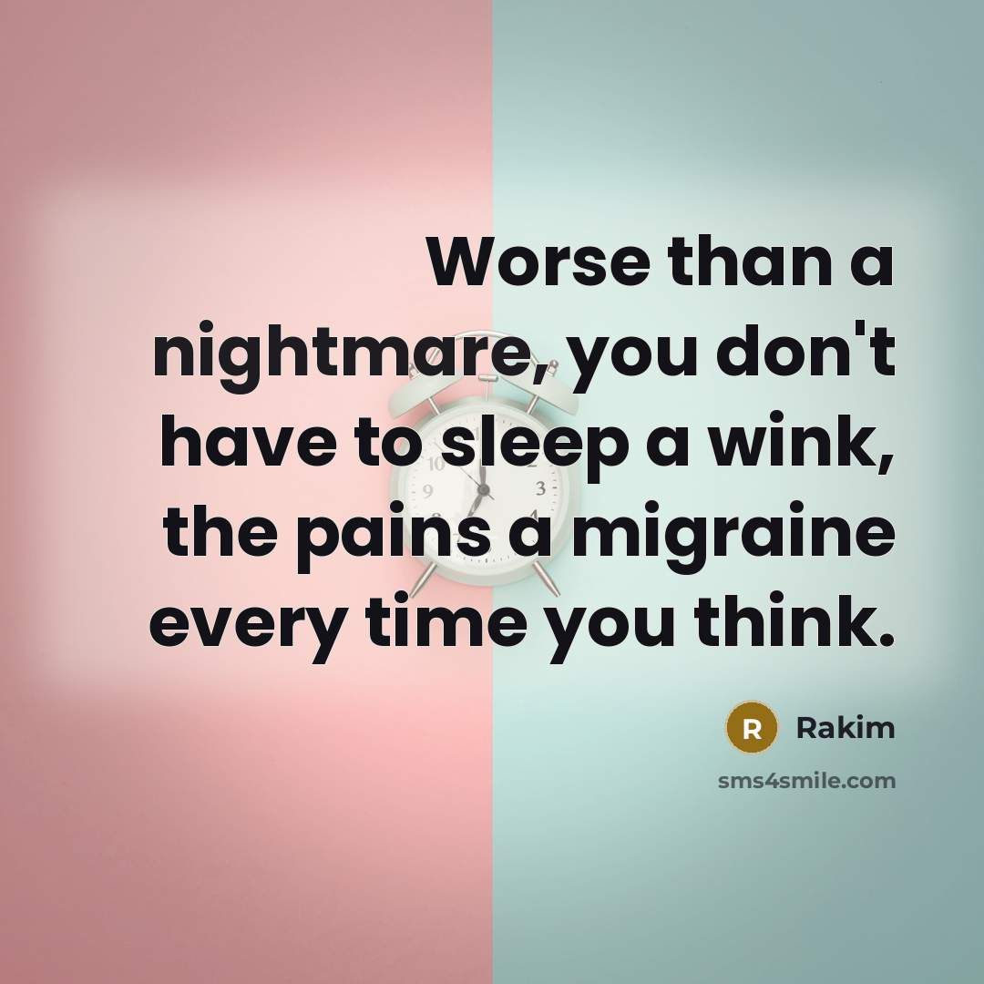“Worse than a nightmare, you don't have to sleep a…” quote by Rakim