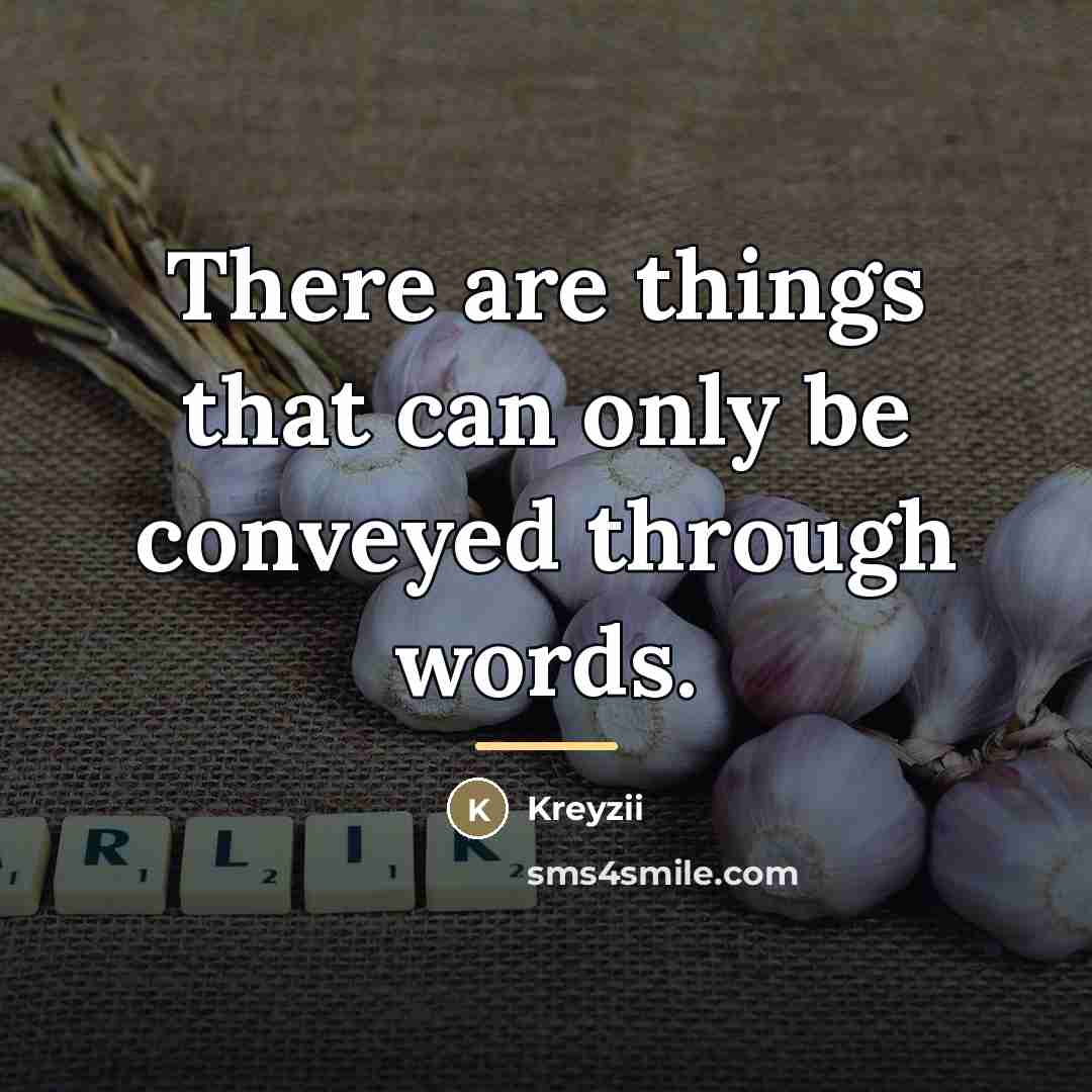 “There are things that can only be conveyed through words.…” quote by Kreyzii