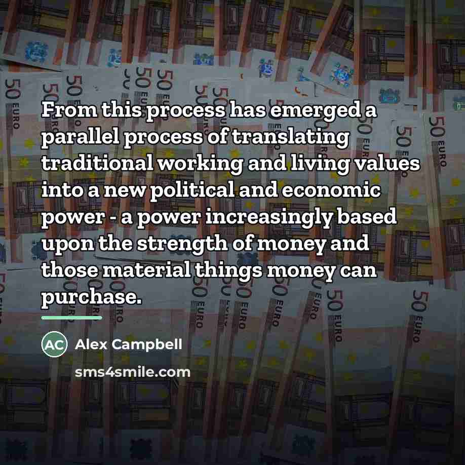 “From this process has emerged a parallel process of translating…” quote by Alex Campbell