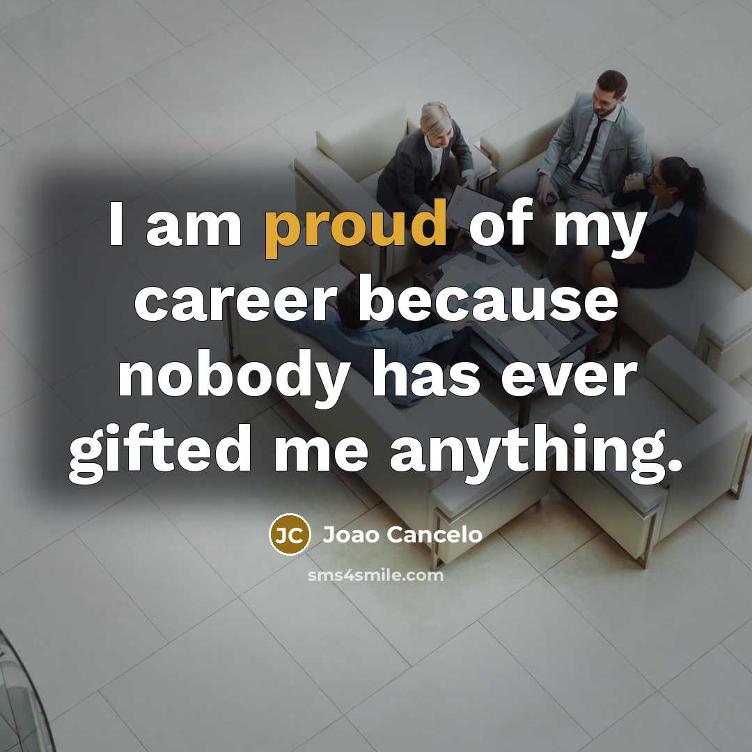 “I am proud of my career because nobody has ever…” quote by Joao Cancelo
