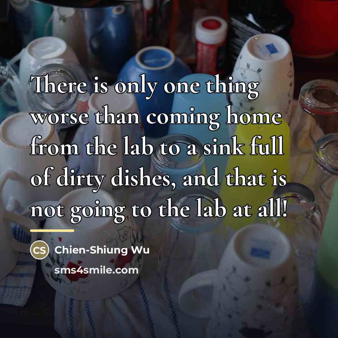 “There is only one thing worse than coming home from…” quote by Chien-Shiung Wu