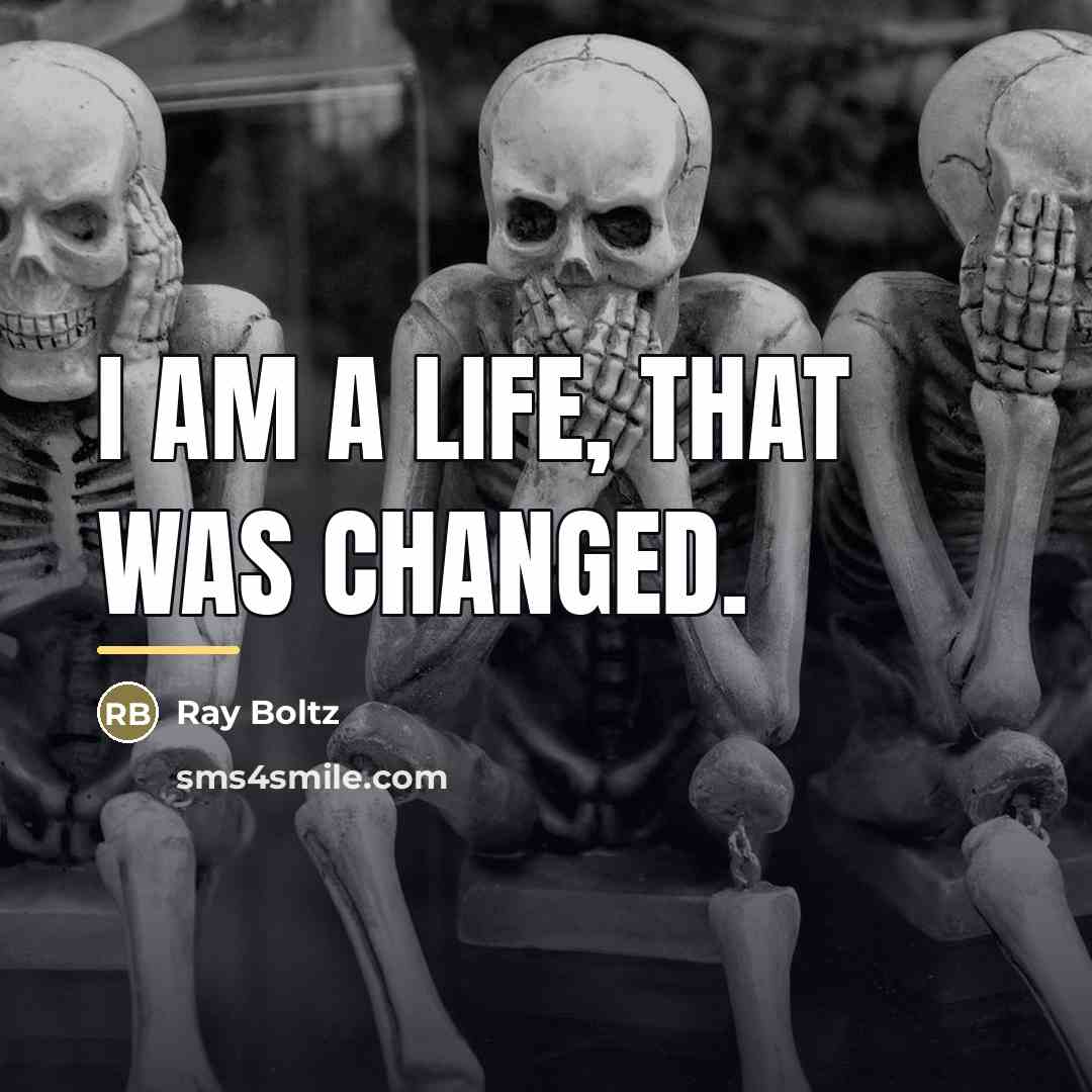 “I am a life, that was changed.…” quote by Ray Boltz