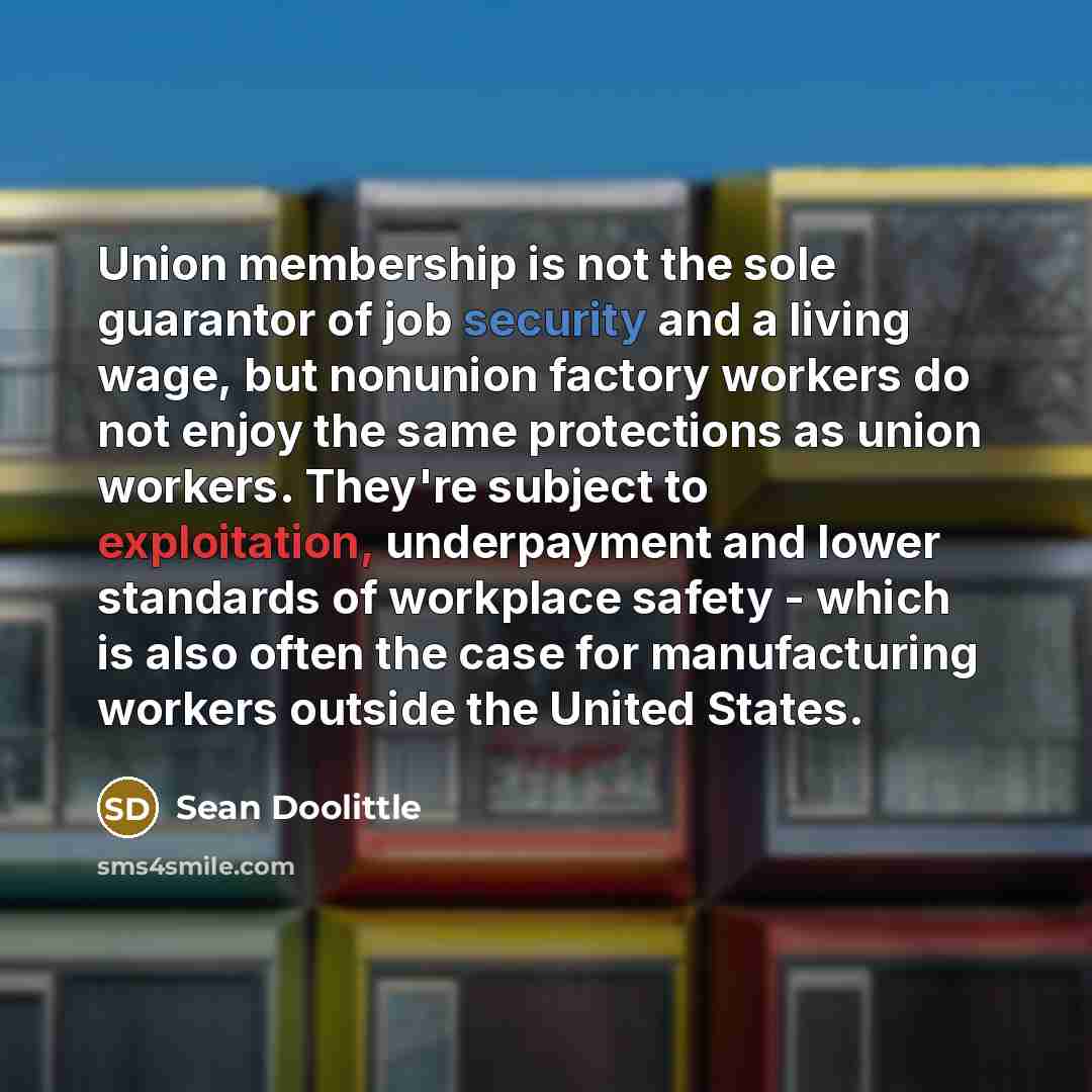 “Union membership is not the sole guarantor of job security…” quote by Sean Doolittle