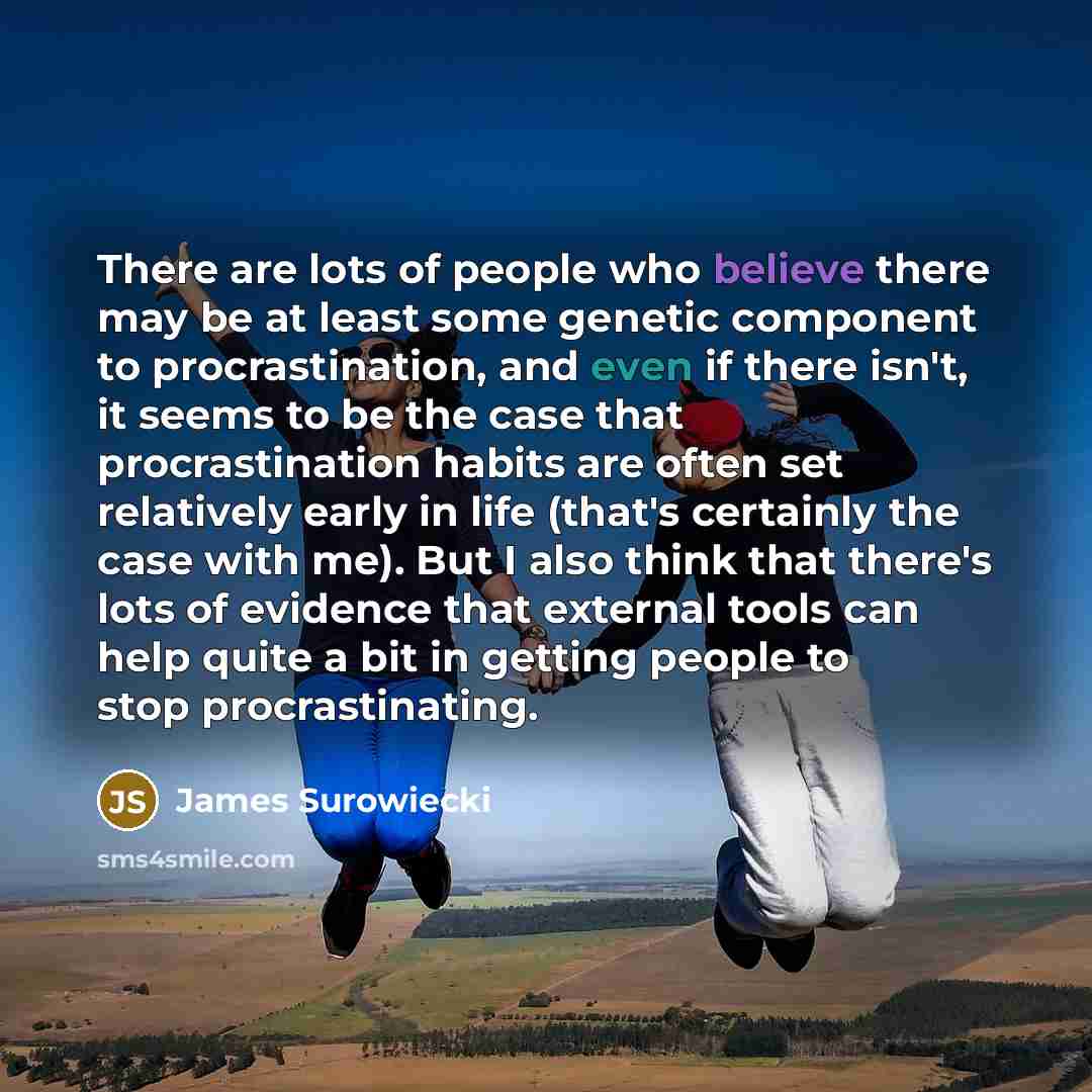 “There are lots of people who believe there may be…” quote by James Surowiecki