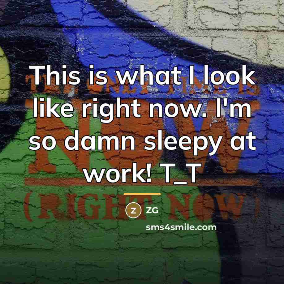 “This is what I look like right now. I'm so…” quote by ZG