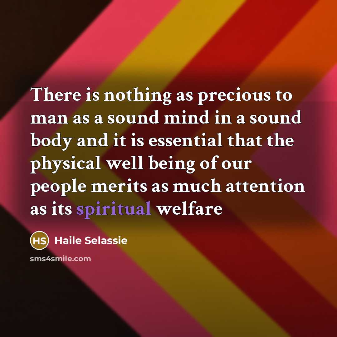 “There is nothing as precious to man as a sound…” quote by Haile Selassie