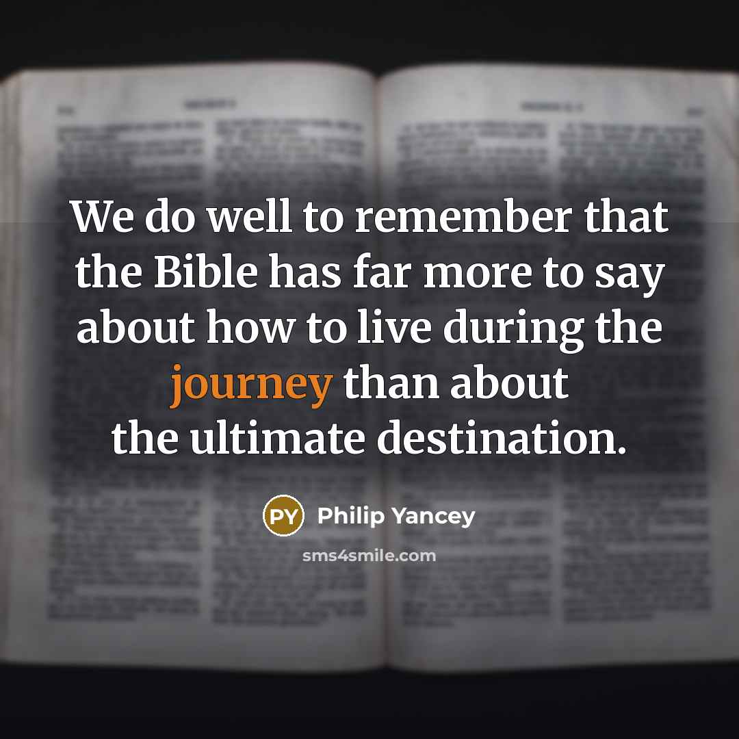 “We do well to remember that the Bible has far…” quote by Philip Yancey