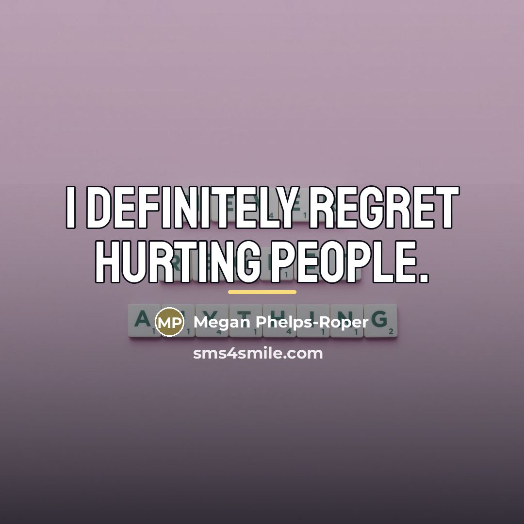 “I definitely regret hurting people.…” quote by Megan Phelps-Roper