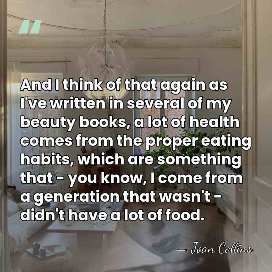 And I think of that again as I've written in several of&hellip; - Joan Collins