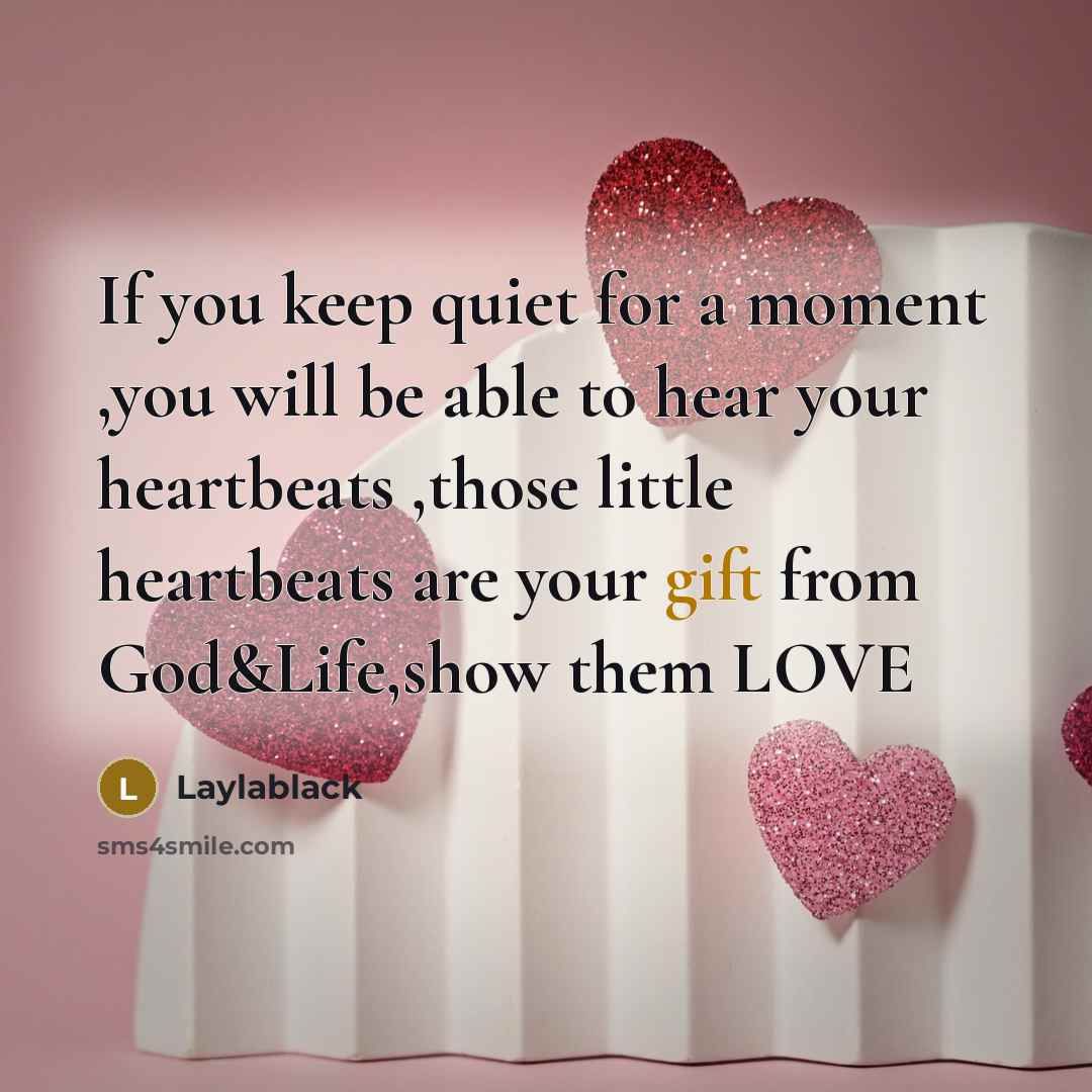 “If you keep quiet for a moment ,you will be…” quote by Laylablack