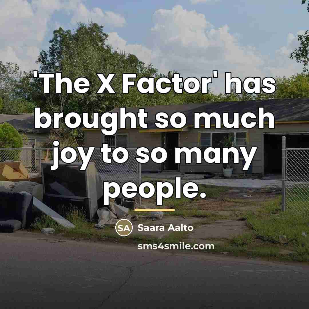 “'The X Factor' has brought so much joy to so…” quote by Saara Aalto