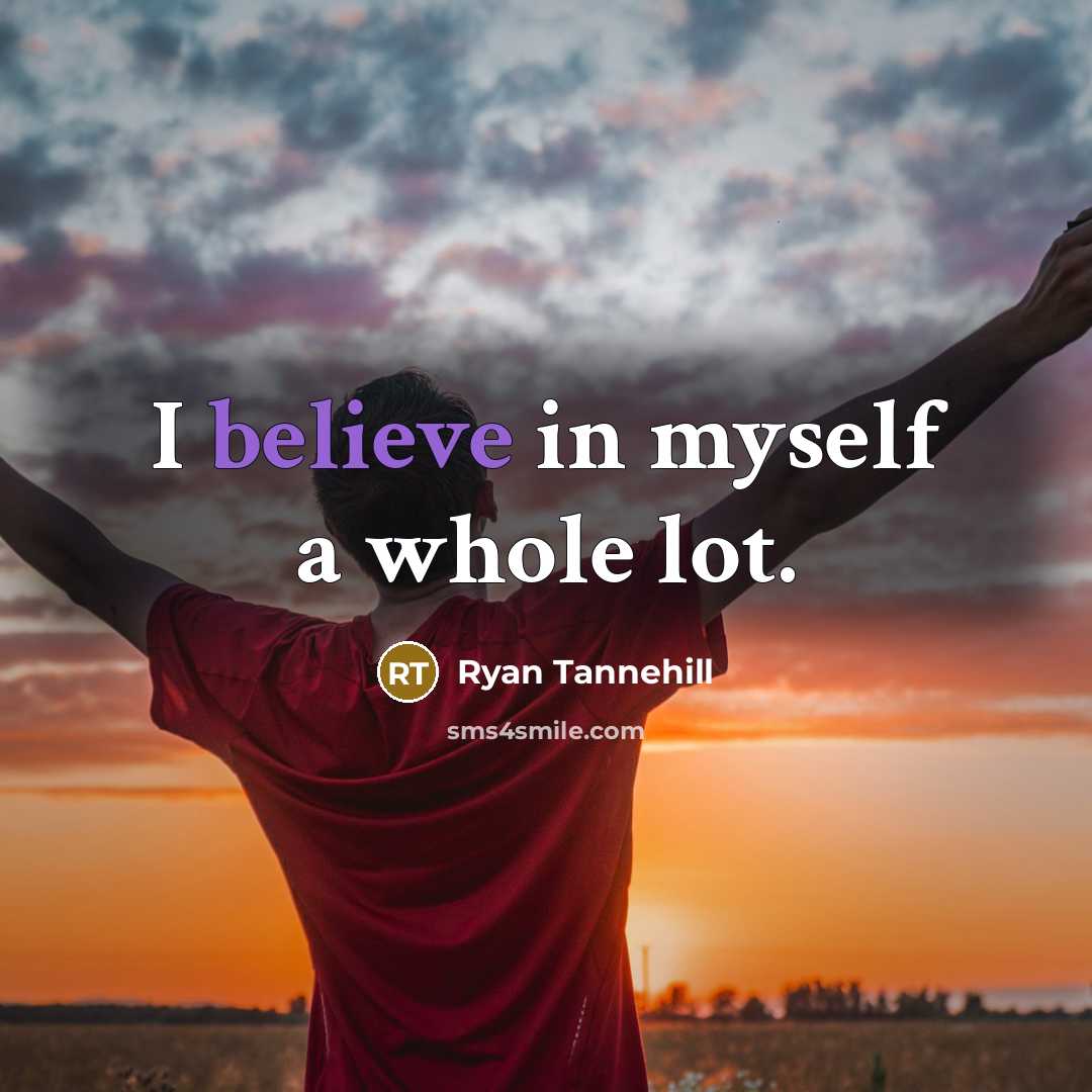 “I believe in myself a whole lot.…” quote by Ryan Tannehill