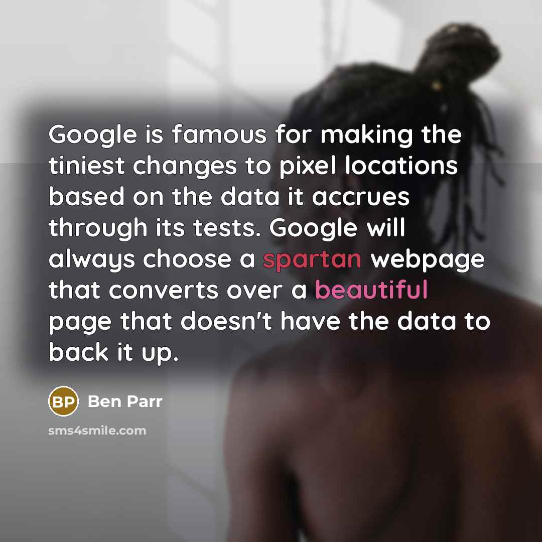 “Google is famous for making the tiniest changes to pixel…” quote by Ben Parr