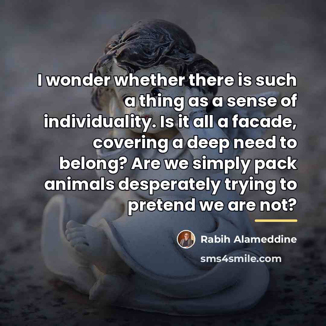 “I wonder whether there is such a thing as a…” quote by Rabih Alameddine