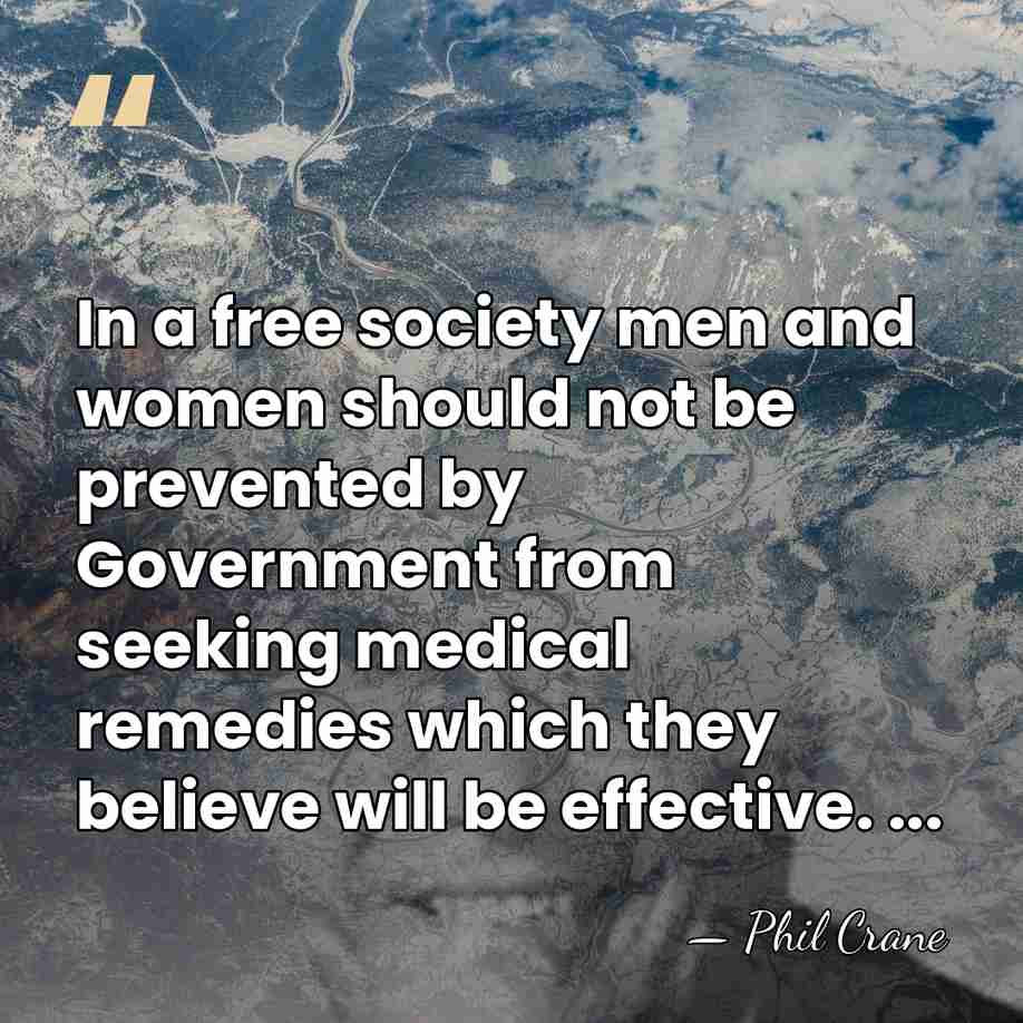 In a free society men and women should not be prevented by&hellip; - Phil Crane