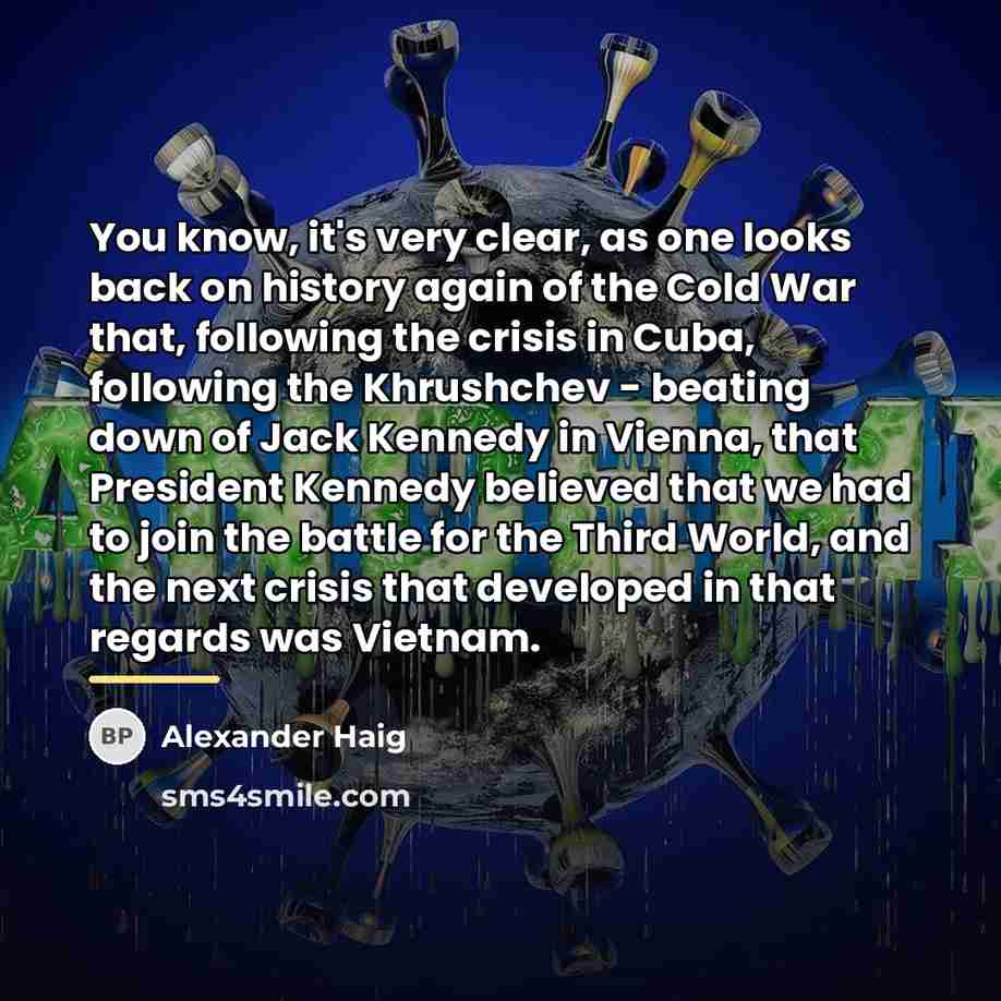 “You know, it's very clear, as one looks back on…” quote by Alexander Haig