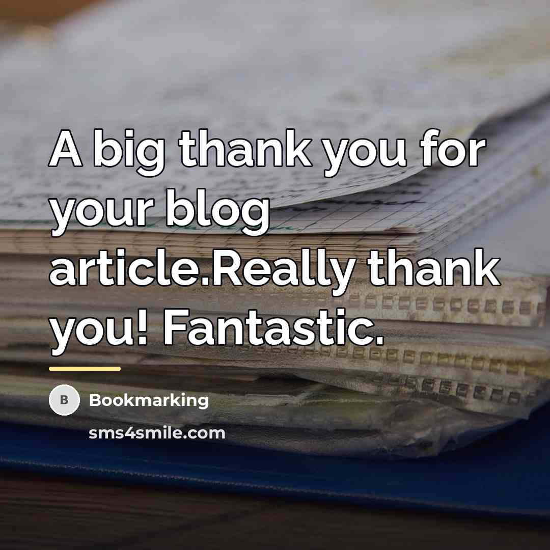 “A big thank you for your blog article.Really thank you!…” quote by Bookmarking