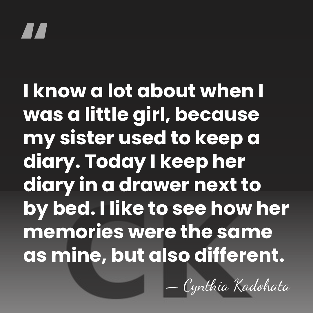 I know a lot about when I was a little girl, because&hellip; - Cynthia Kadohata