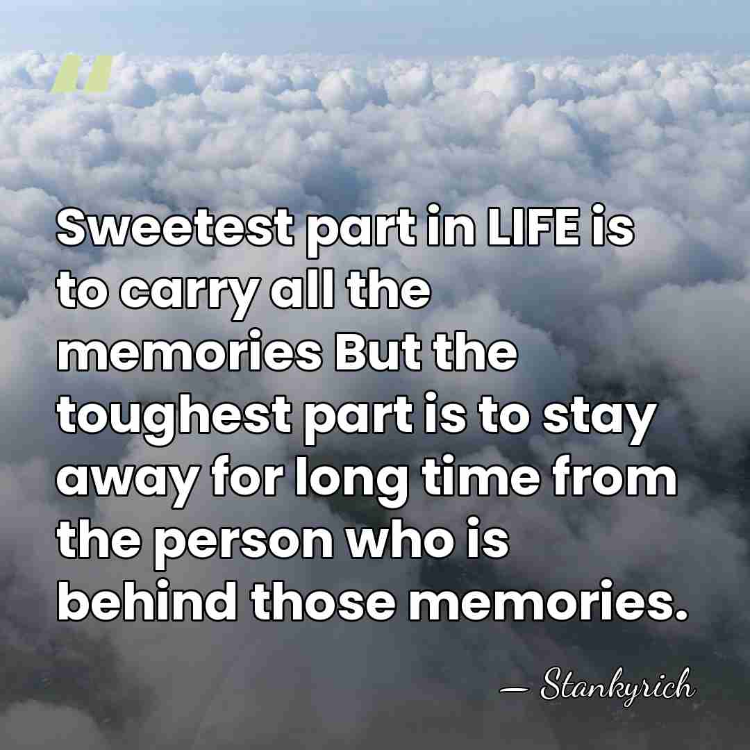 Sweetest part in LIFE is to carry all the memories But the&hellip; - Stankyrich