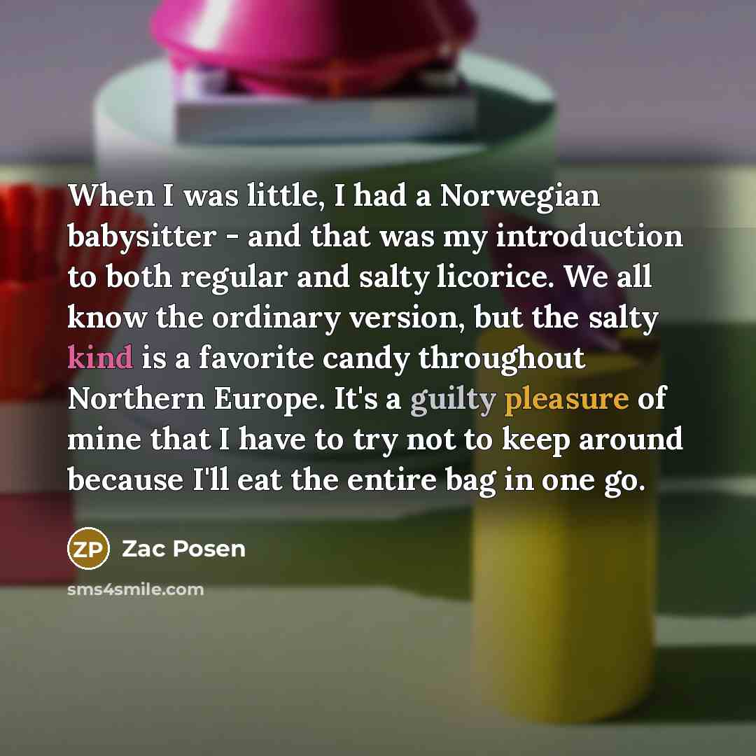 “When I was little, I had a Norwegian babysitter -…” quote by Zac Posen