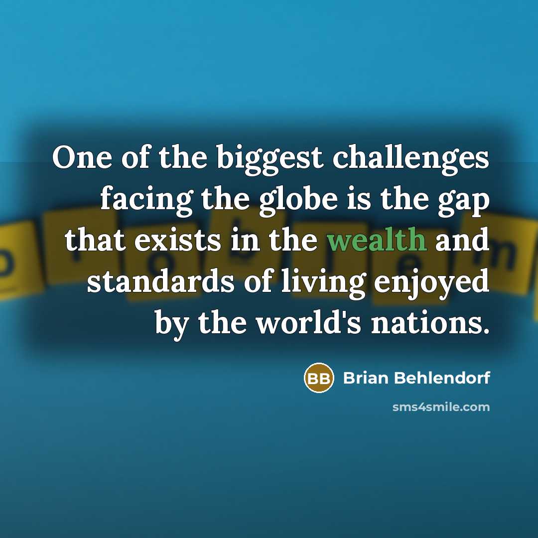 “One of the biggest challenges facing the globe is the…” quote by Brian Behlendorf