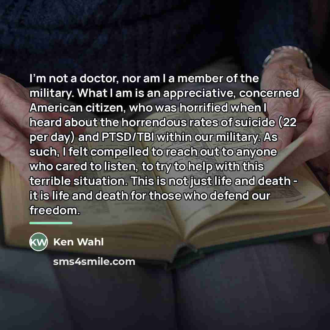 “I'm not a doctor, nor am I a member of…” quote by Ken Wahl