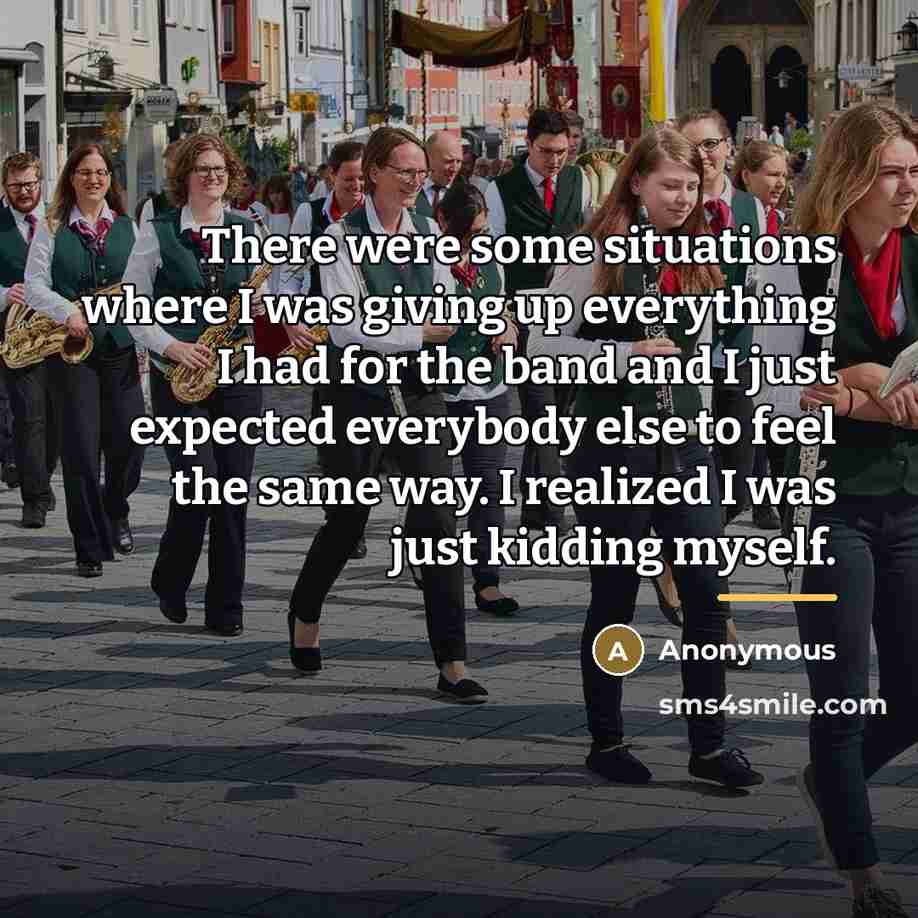 “There were some situations where I was giving up everything…” quote by Anonymous