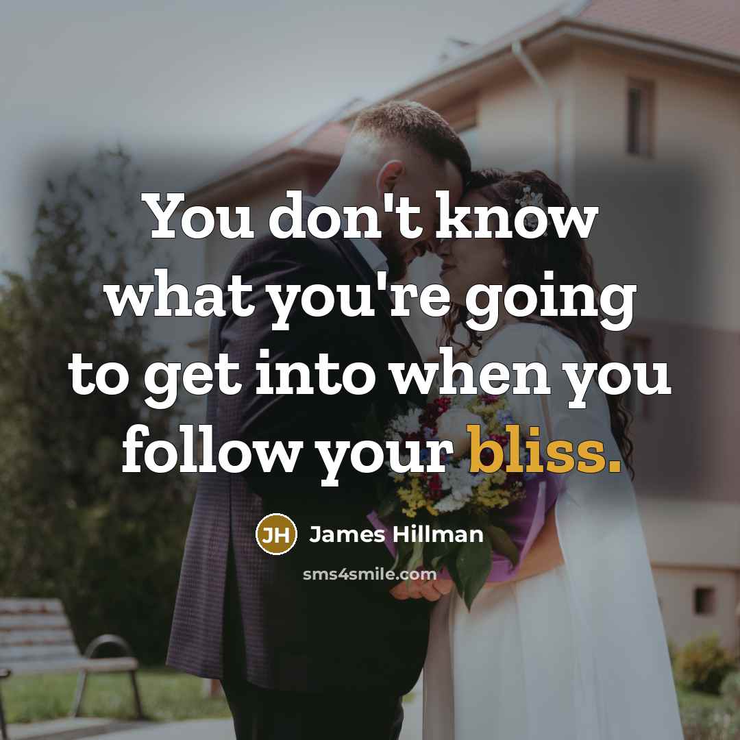 “You don't know what you're going to get into when…” quote by James Hillman