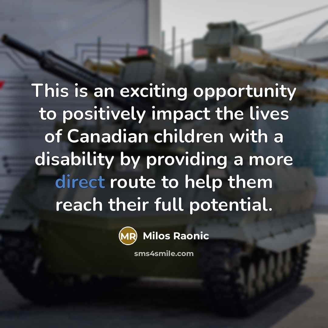 “This is an exciting opportunity to positively impact the lives…” quote by Milos Raonic