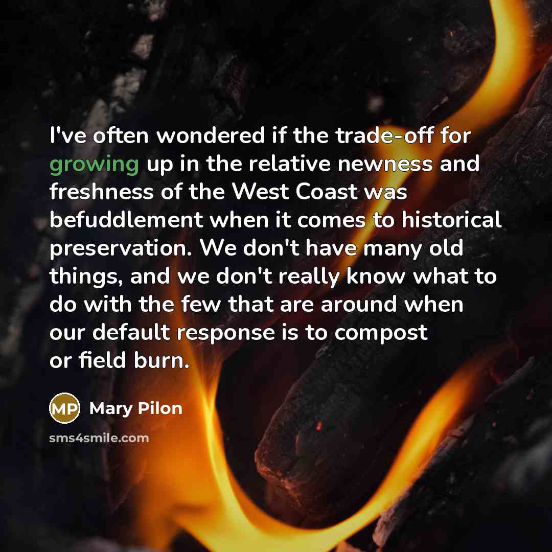 “I've often wondered if the trade-off for growing up in…” quote by Mary Pilon