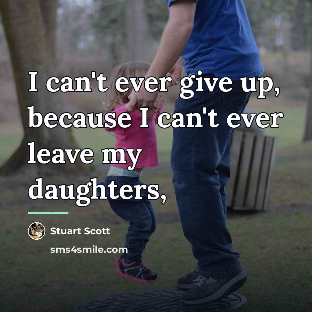 “I can't ever give up, because I can't ever leave…” quote by Stuart Scott