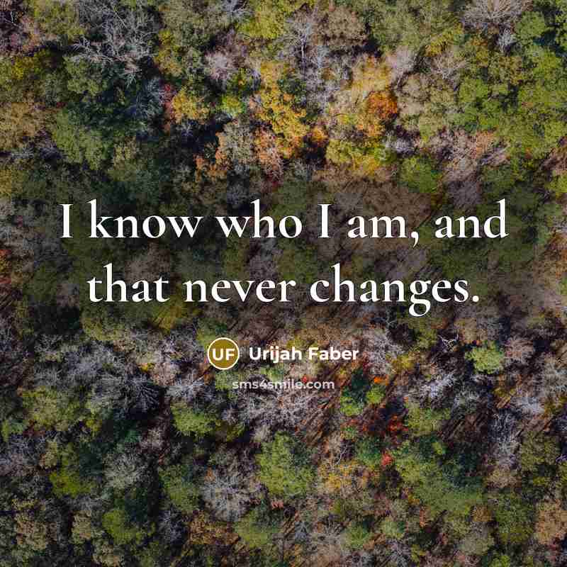 “I know who I am, and that never changes.” quote by Urijah Faber