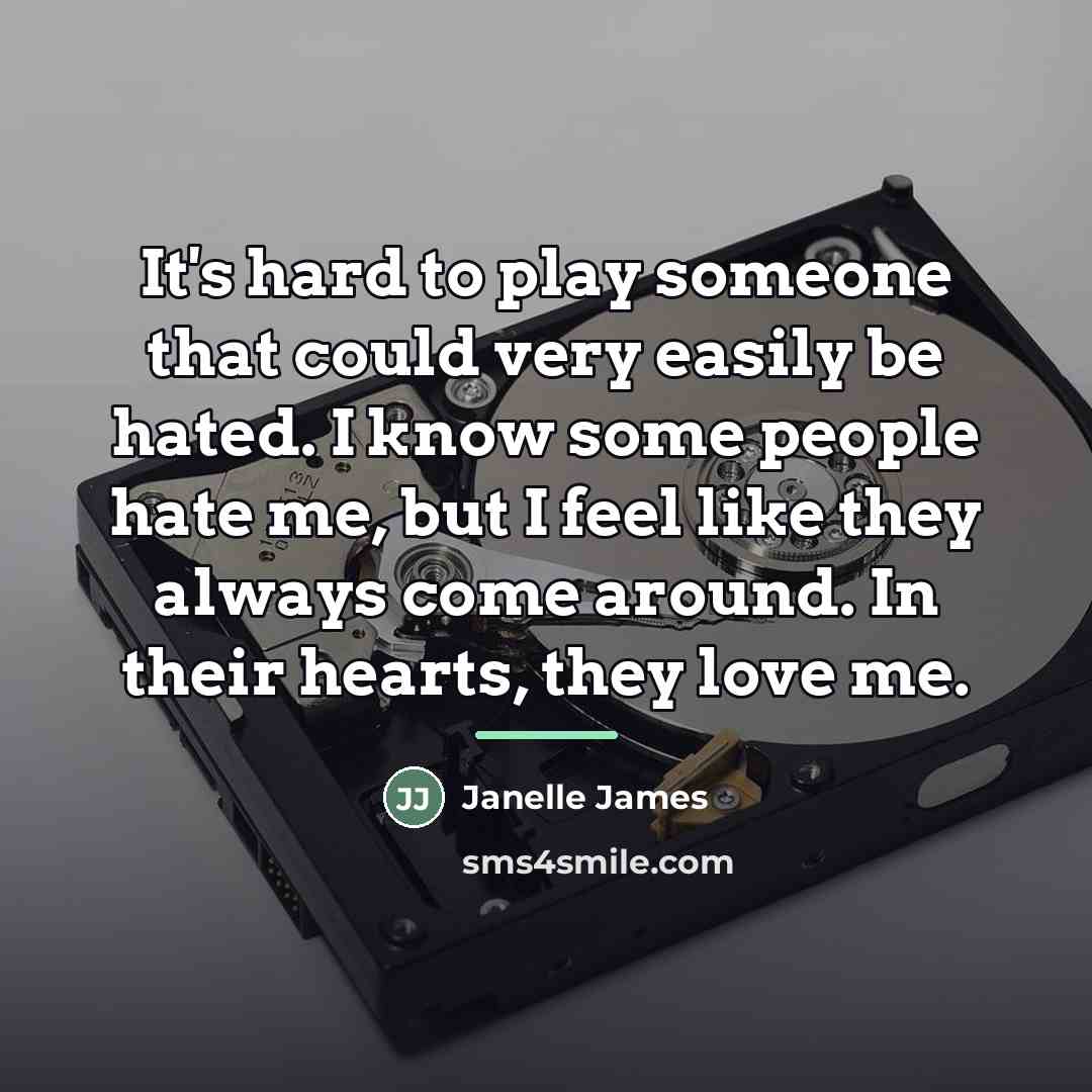 “It's hard to play someone that could very easily be…” quote by Janelle James