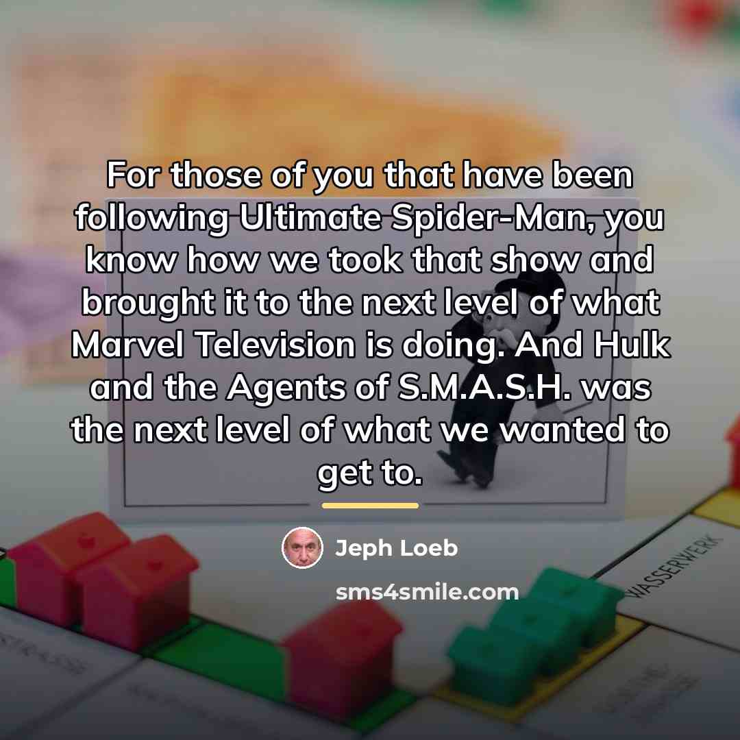 “For those of you that have been following Ultimate Spider-Man,…” quote by Jeph Loeb