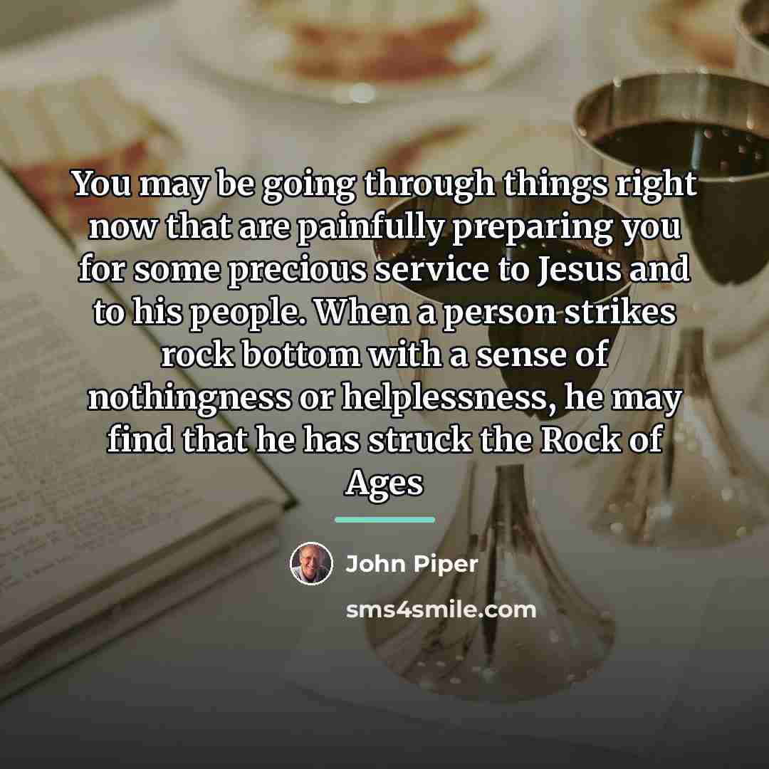 “You may be going through things right now that are…” quote by John Piper