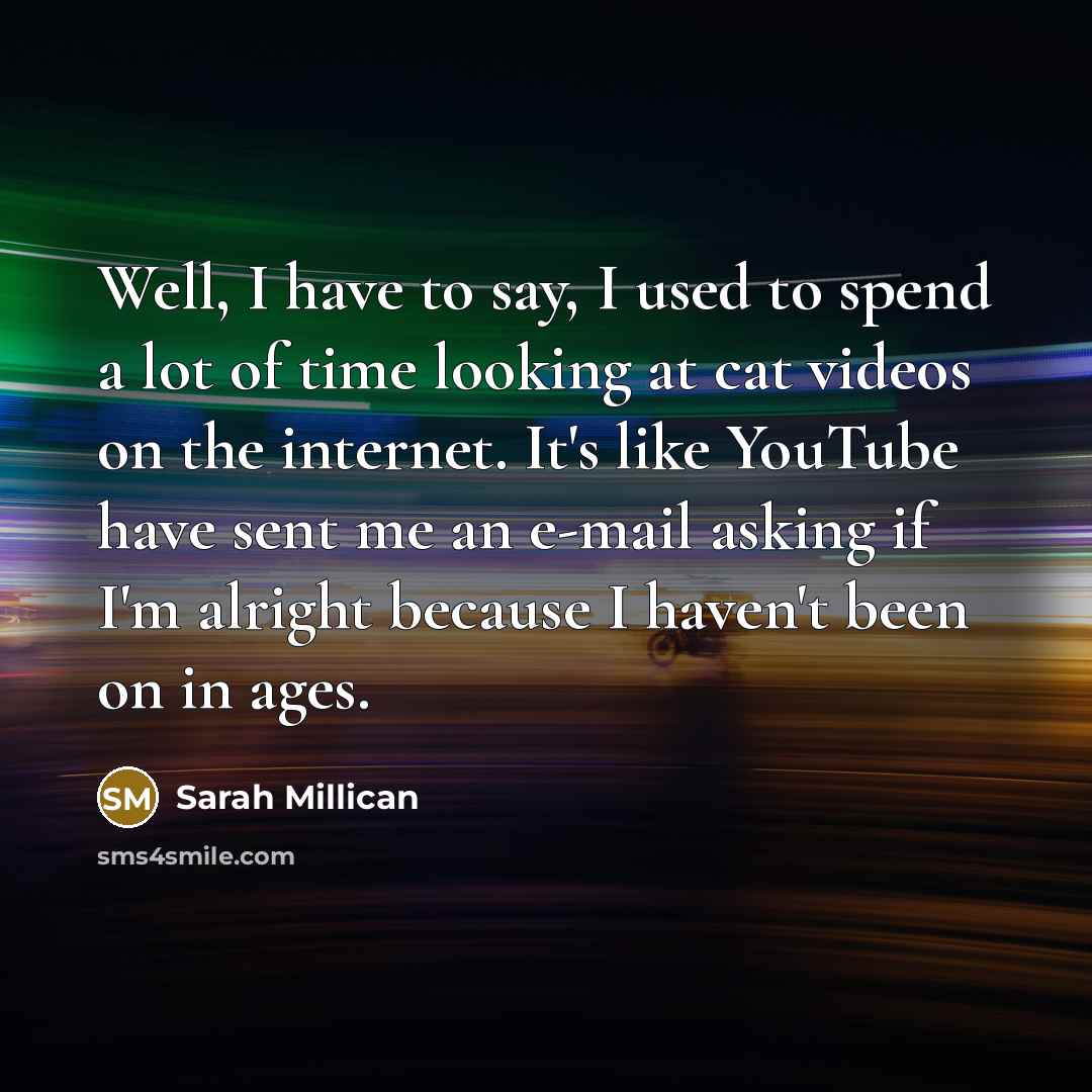 “Well, I have to say, I used to spend a…” quote by Sarah Millican